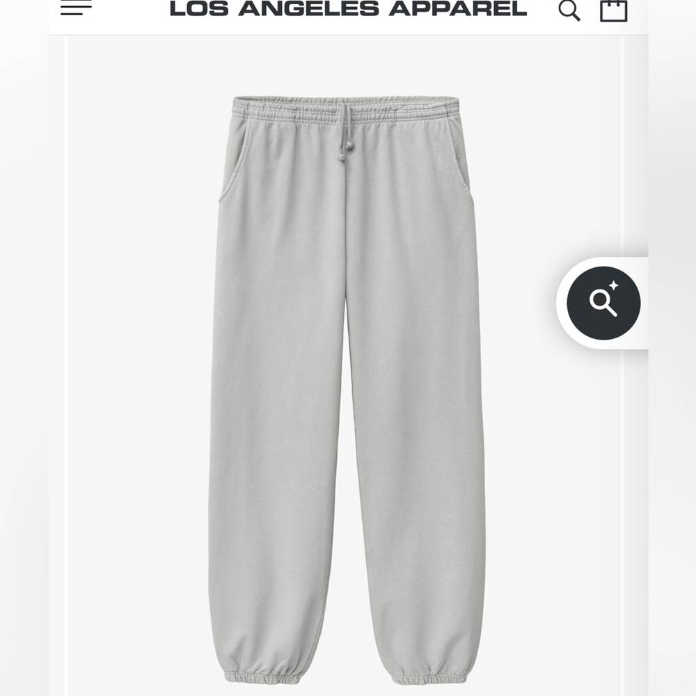 Los Angeles Apparel Light Gray Joggers